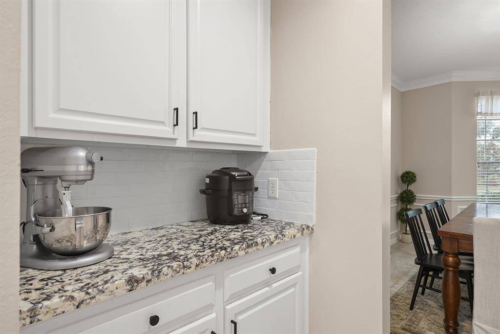 Perfect Coffee Bar or Butler's Pantry by Dining Room