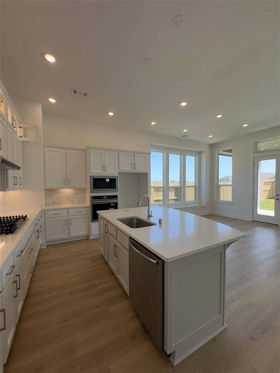 HOME IN PROGRESS - Kitchen/Dining/Family room combo giving it an open concept!