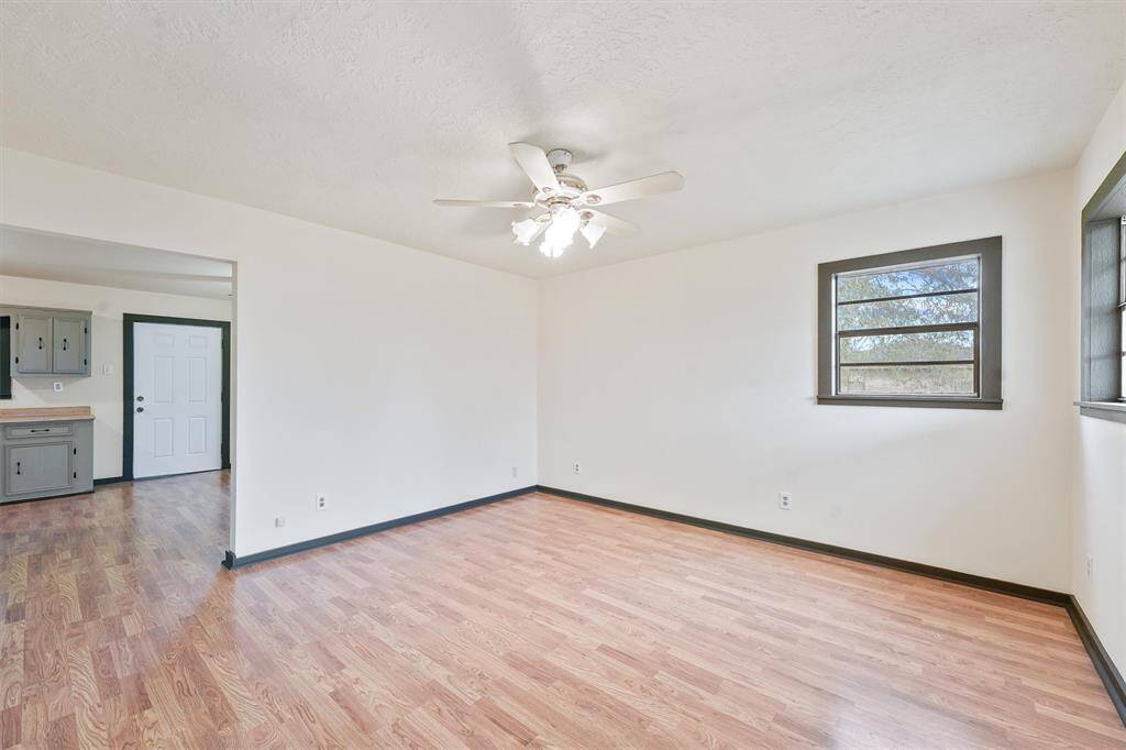 Large living room welcomes you as your enter the home.
