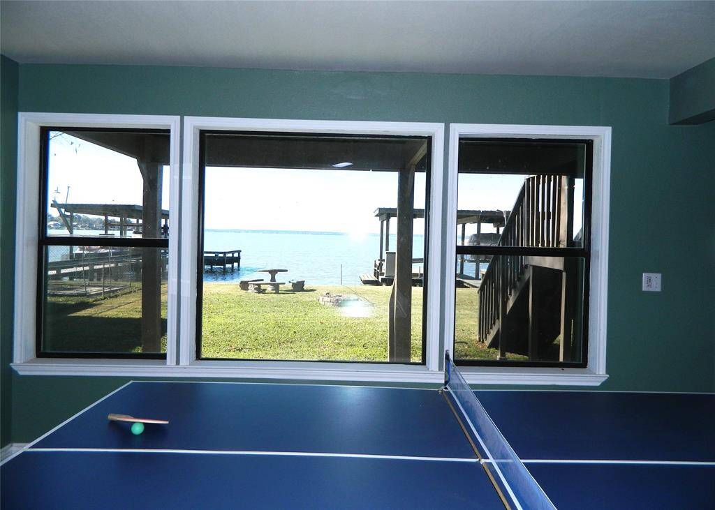 gameroom view of lake
