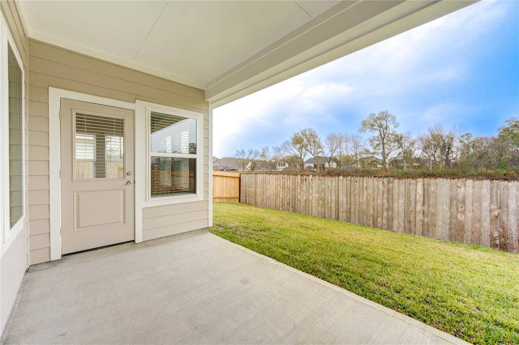 Finally, relax on your private covered patio ...