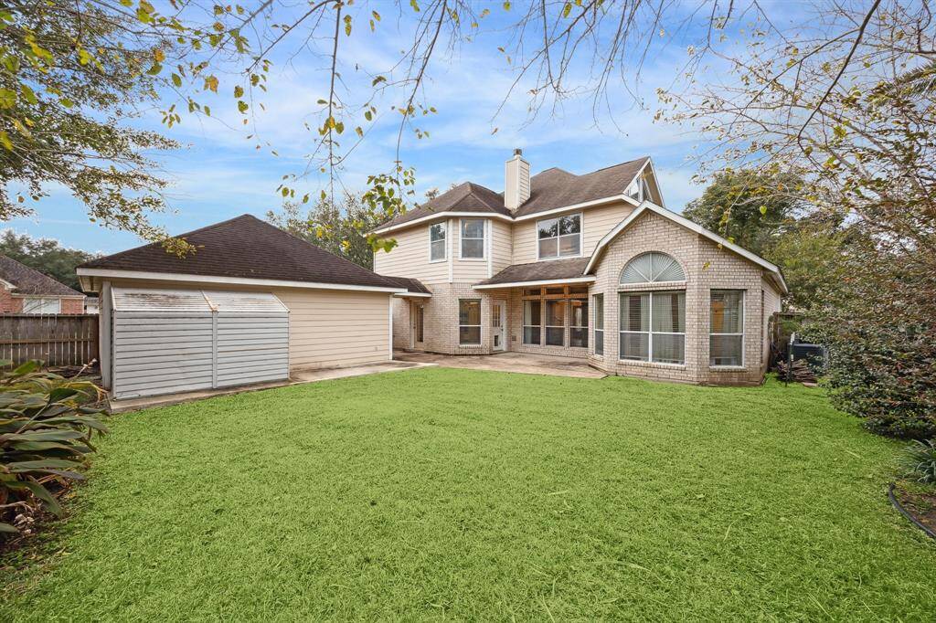 large backyard