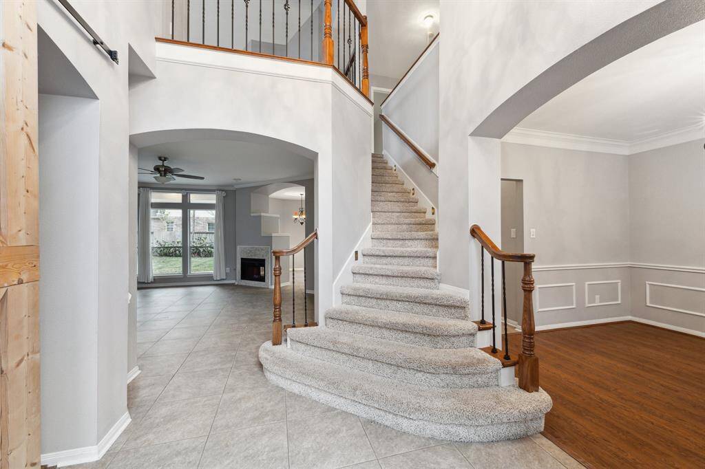 A grand entryway.