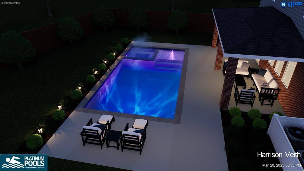 Pool rendering