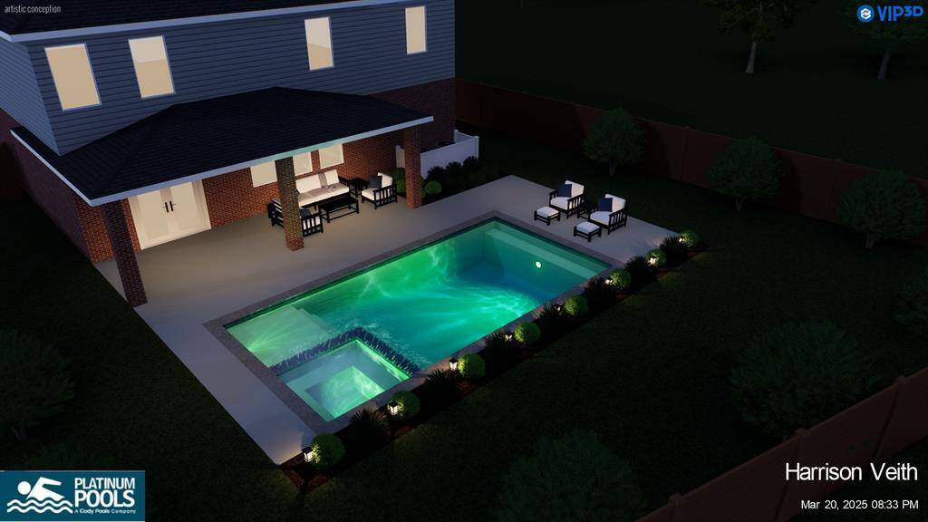 Pool rendering