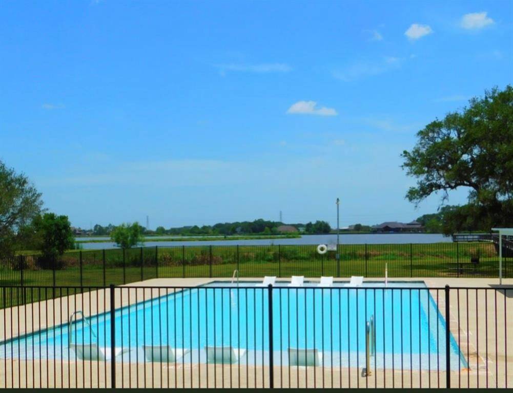 One of two neighborhood pools