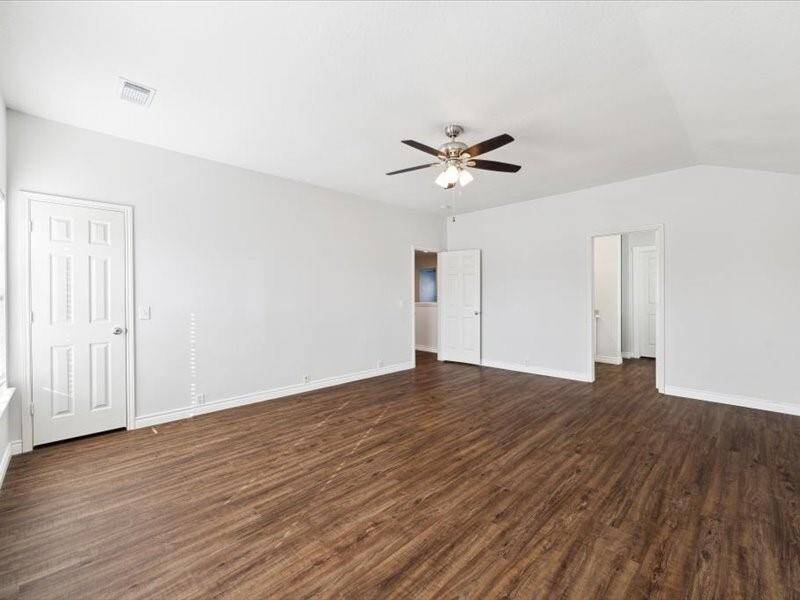 Primary bedroom.