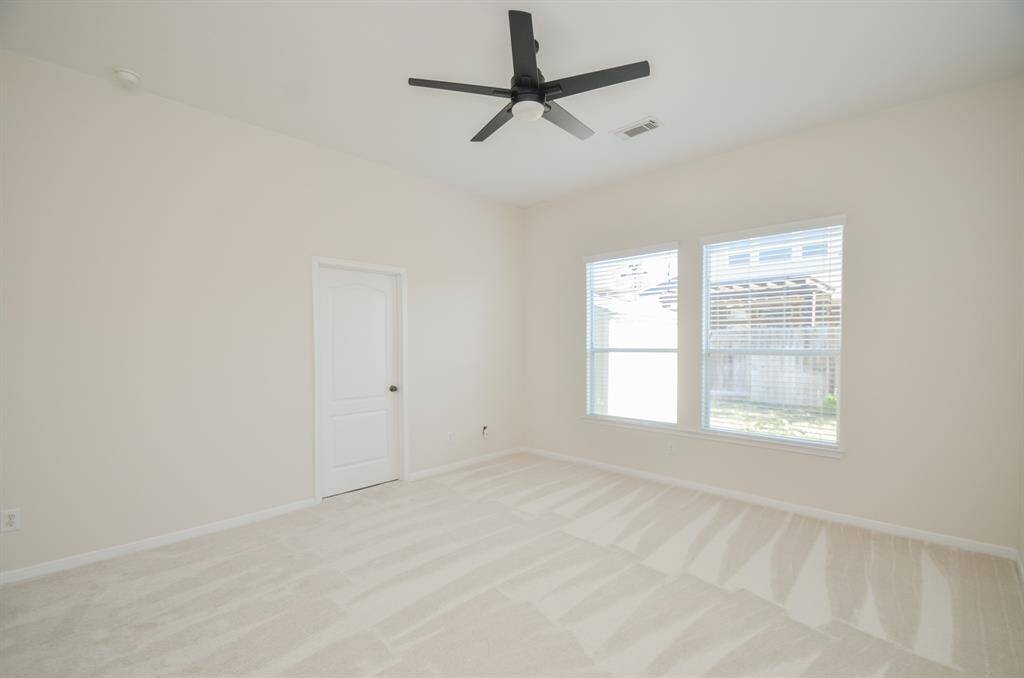 This secondary bedroom seems perfect for both family and visiting guests; any secondary, for that matter, can become a nursery? meditation or work out space? It's all up to you!