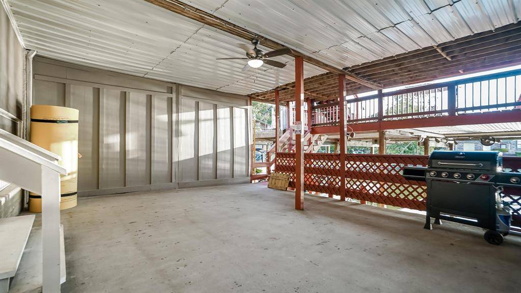 Another view of the patio area.