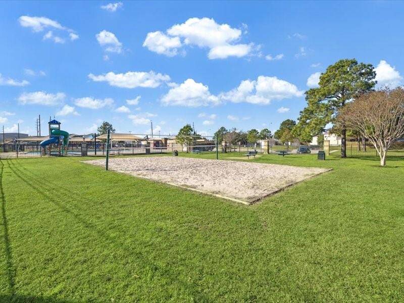 Volley ball court available to all residents.