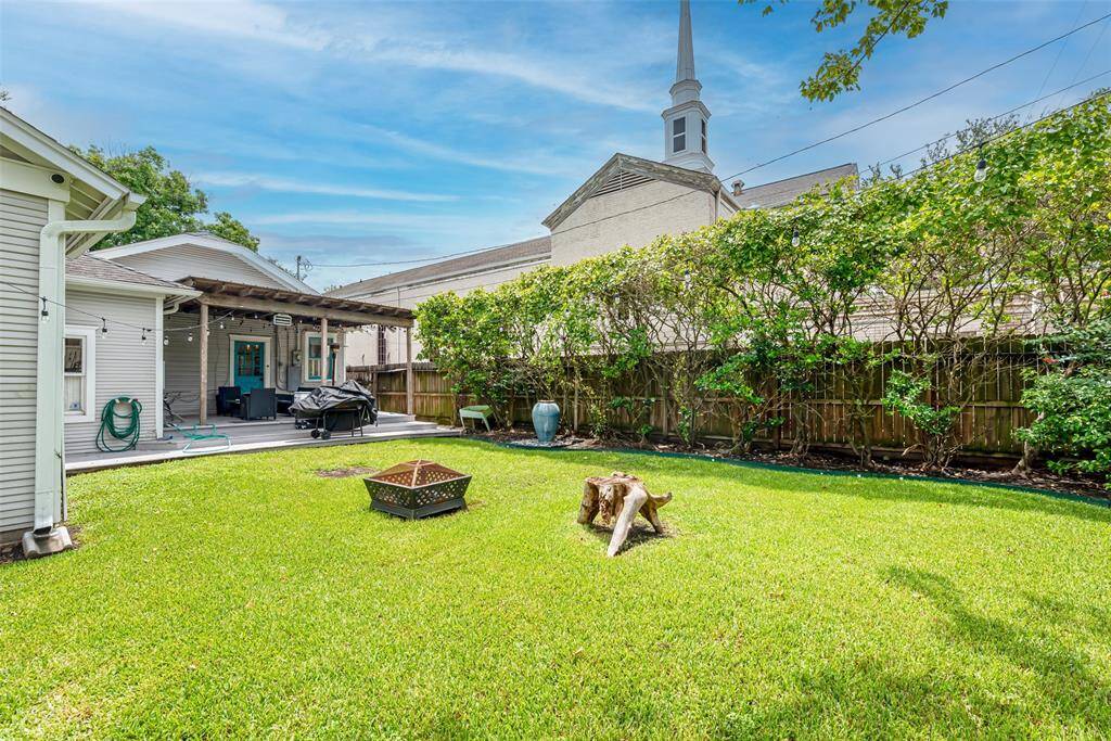 Expansive backyard allowing for a pool, guest house or whatever you desire!