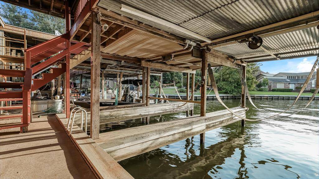 There is also a stair rail where you can jump into the water and go for a nice swim.