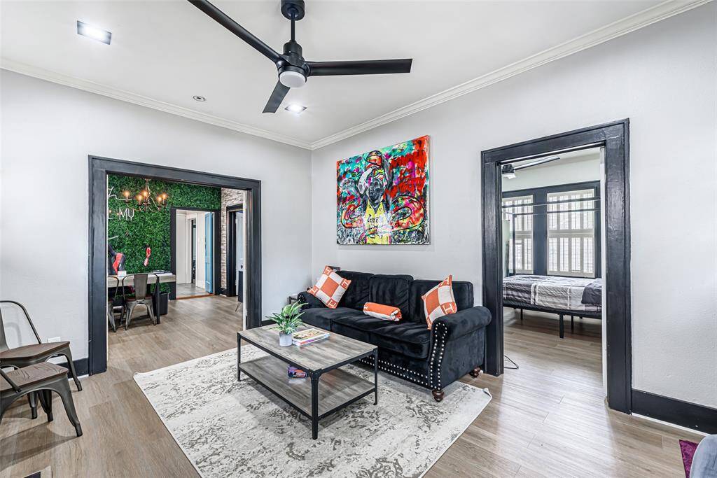 Luxury vinyl plank flooring throughout the home.