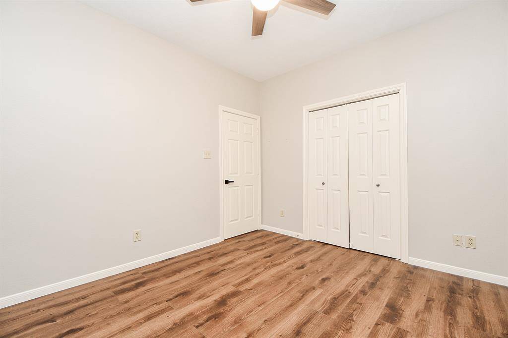One of the secondary bedrooms.