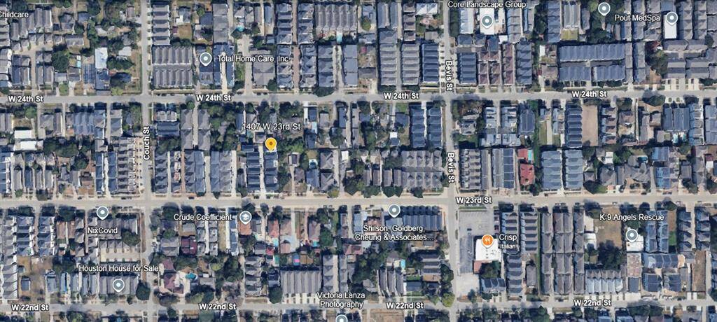 1407 W 23rd Street. Google Maps.