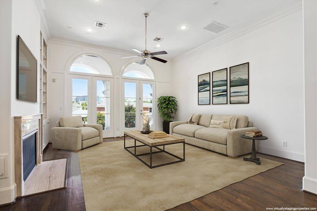 Another view of family room.