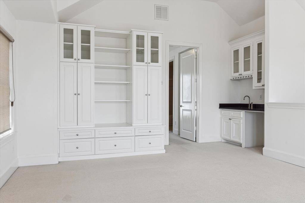 4th floor wet bar / kitchenette area with room for coffer bar and under-counter fridge all of which is accessible by elevator.