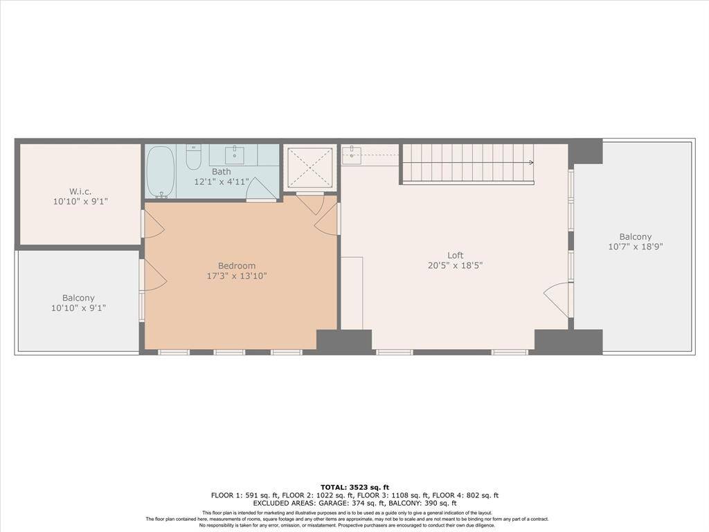 4th floor plan.
