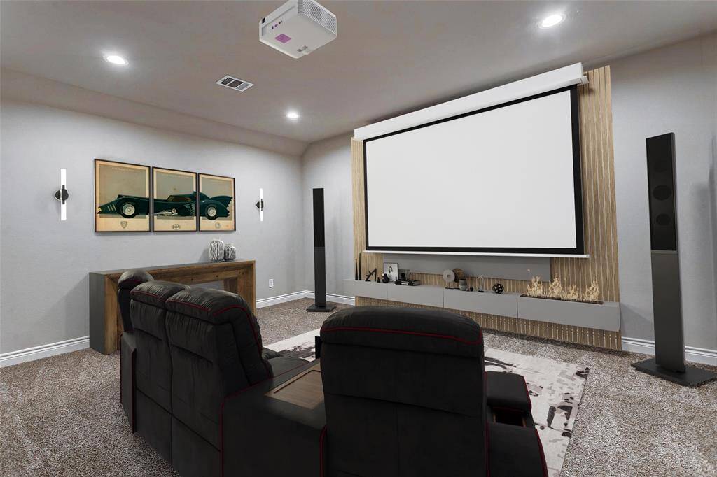 Dedicated study ideal for remote work or a quiet space to focus and create
