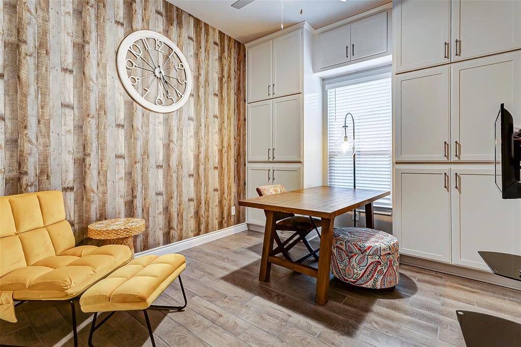 Relax and entertain in the spacious covered patio, perfectly shaded for year-round enjoyment
