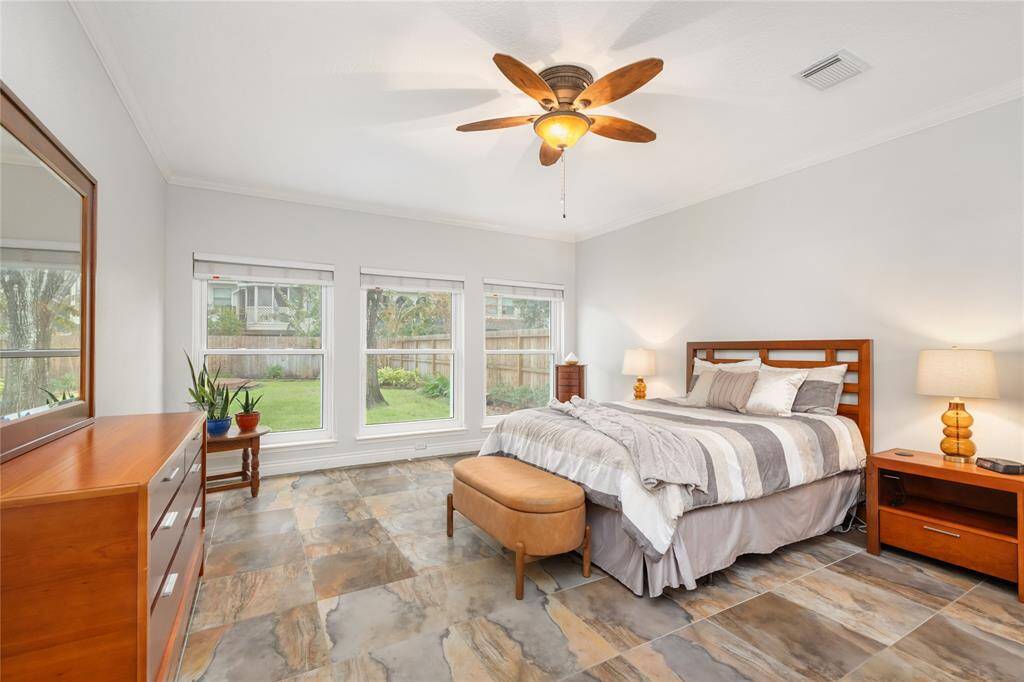 You'll find plenty of space for your bedroom furniture in the Primary Suite