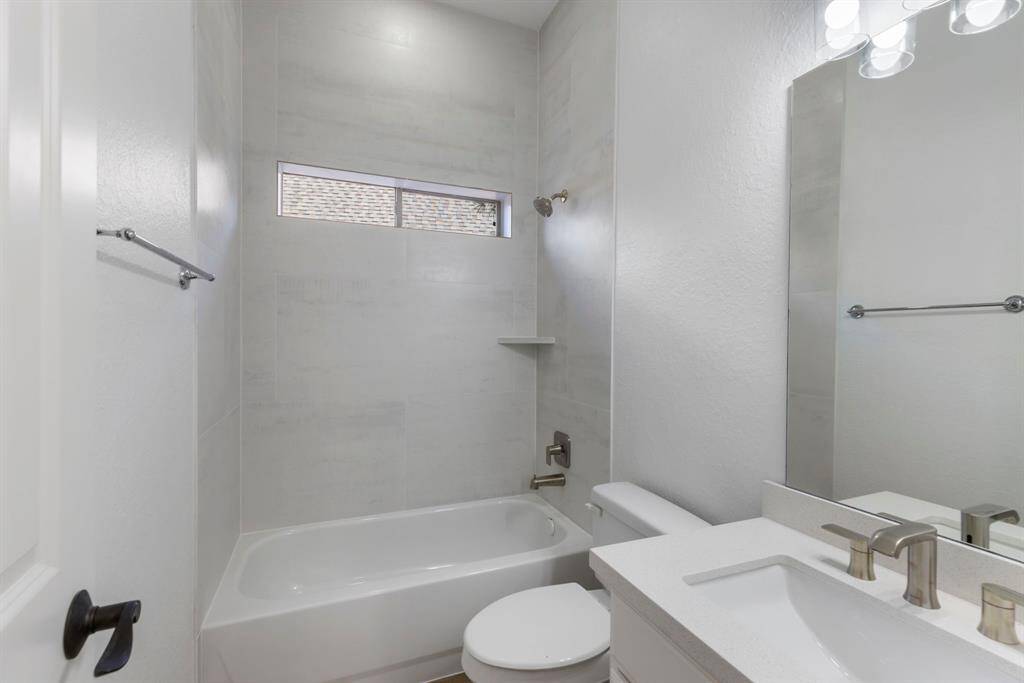 Updated downstair secondary full bathroom for guest.
