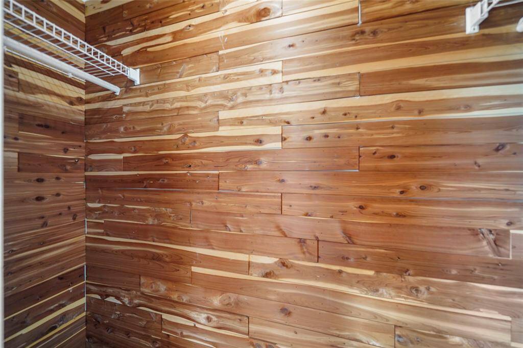 Cedar Closet in Bedroom 2