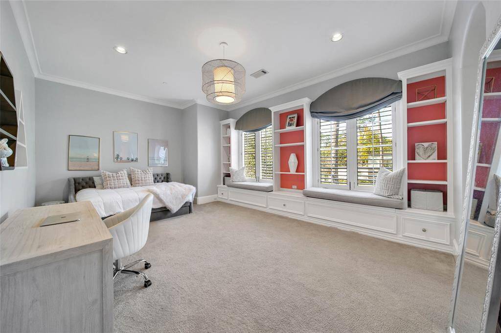 Generously sized secondary bedroom upstairs with ensuite bathroom.