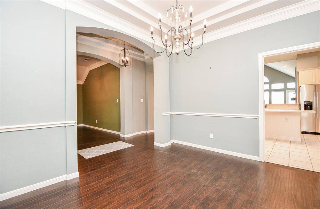 Formal dining room.