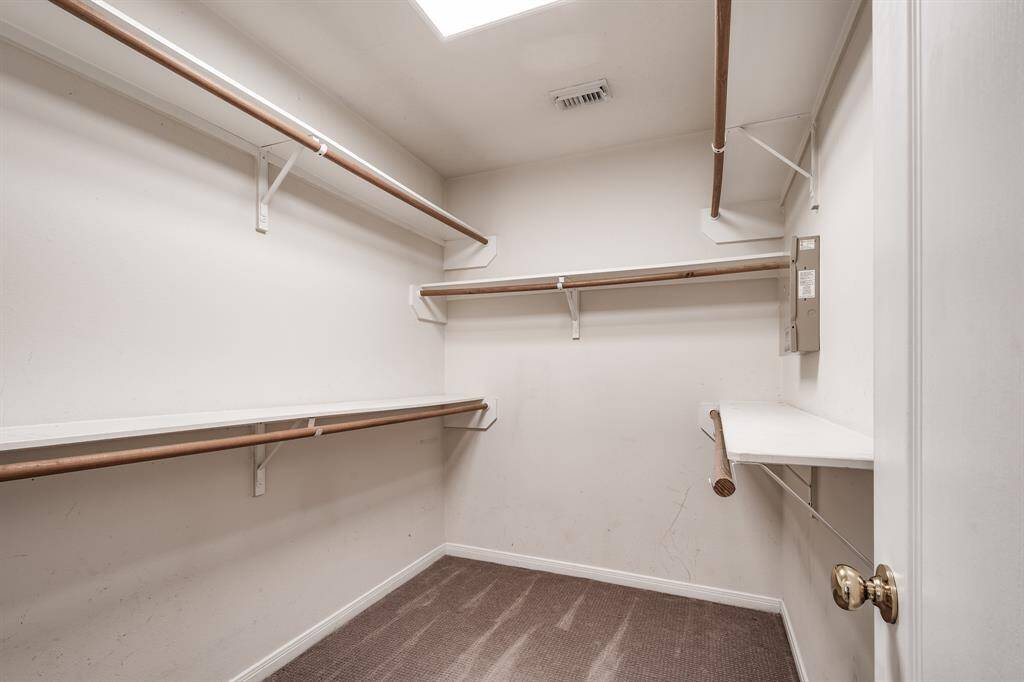 Large walk-in closet