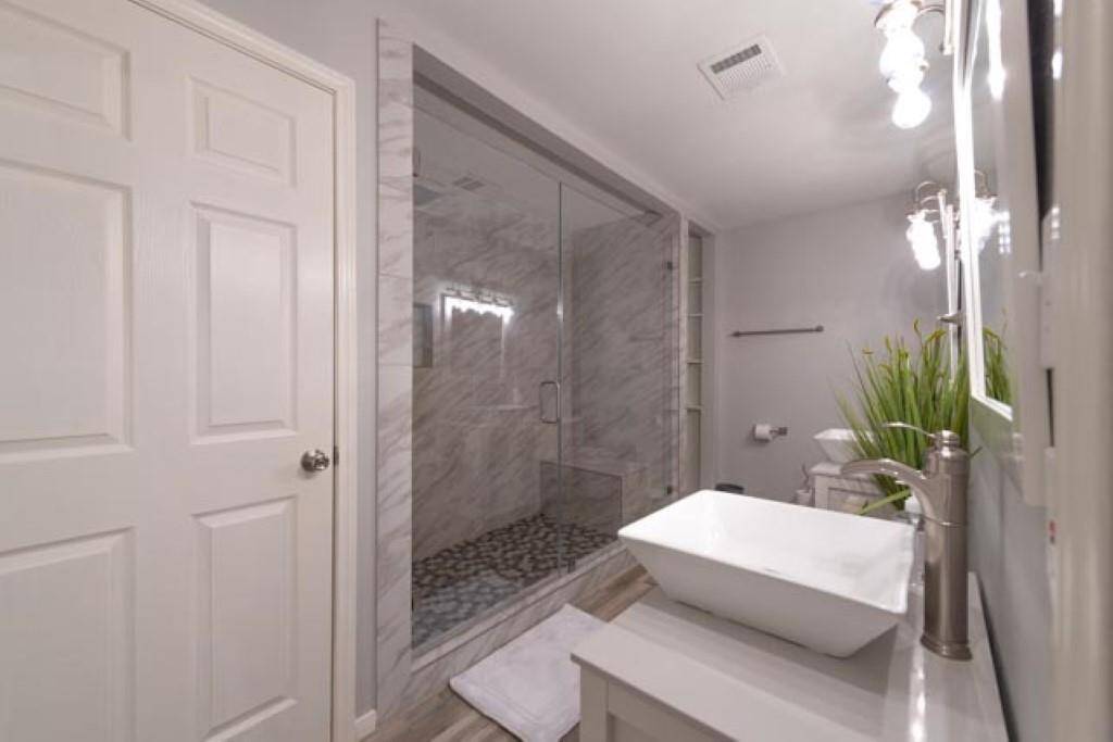 Walk-in closet for extra storage.