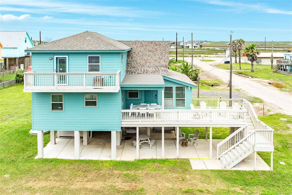 Coastal Retreat with Gulf Views! Discover this charming coastal home offering stunning Gulf views, expansive decks for outdoor entertaining, and a bright, airy interior. Perfect for relaxing beachside living.