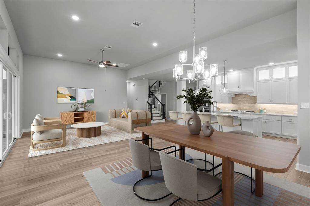 Virtually staged to give you the visual you need to see furniture placement and how the home can live.