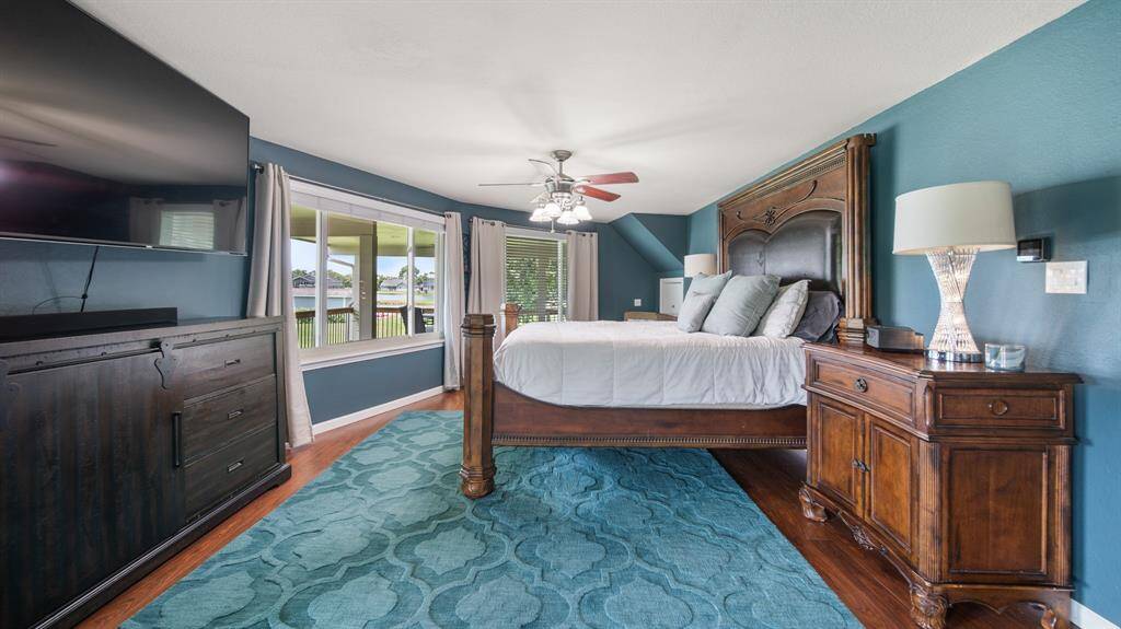 Spacious Primary Bedroom has Plenty of Room for a King-Size Bed & Larger Furniture.