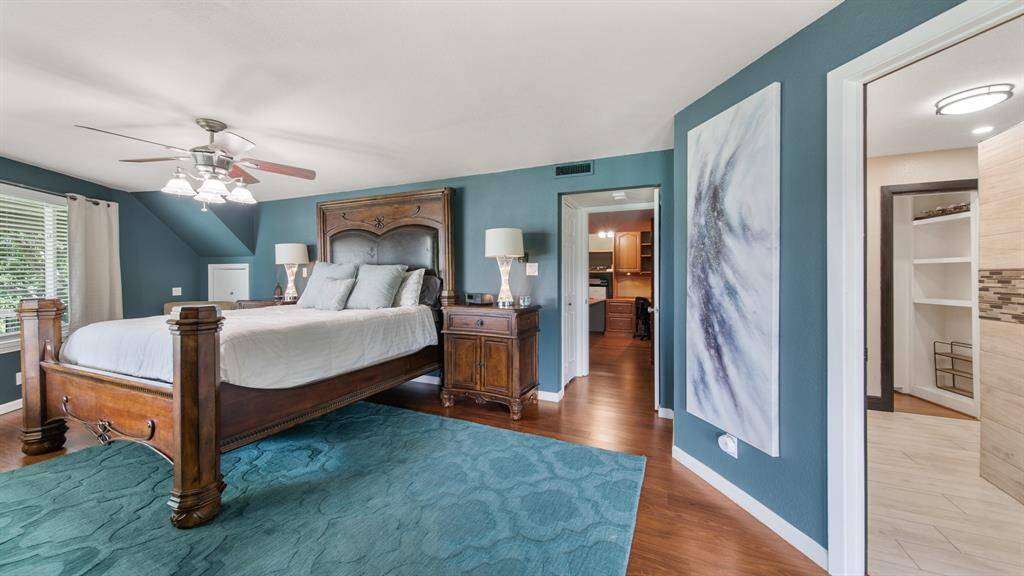 Primary Owner's Suite includes a Huge Walk-In Closet & Luxury Primary Bath.