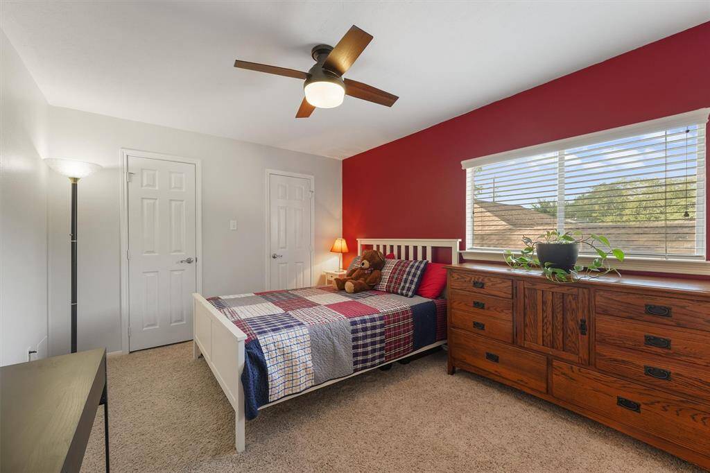 This is the 4th bedroom with plenty of closet space.
