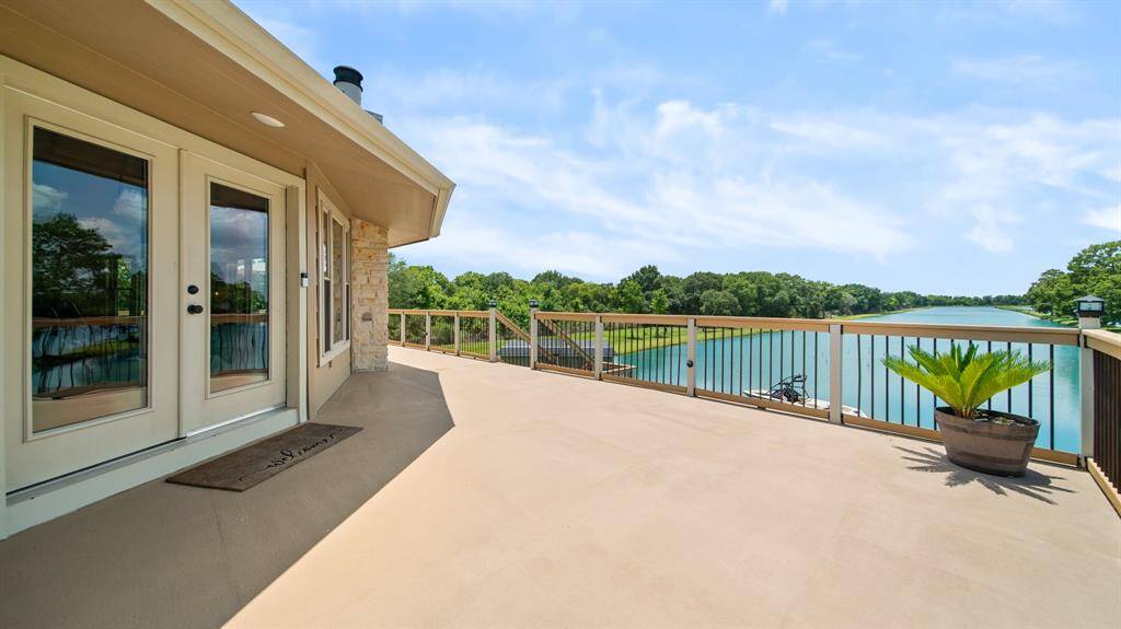 3rd Floor Deck with the Best Views of the SKI TEXAS Lakes. Also, the Best Spot for Evening Sunsets with a Cool Beverage in hand.