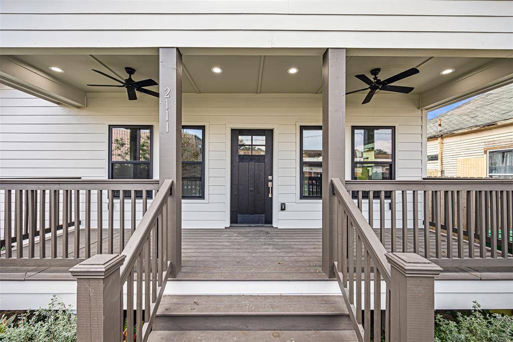 Large front porch perfect for entertaining.