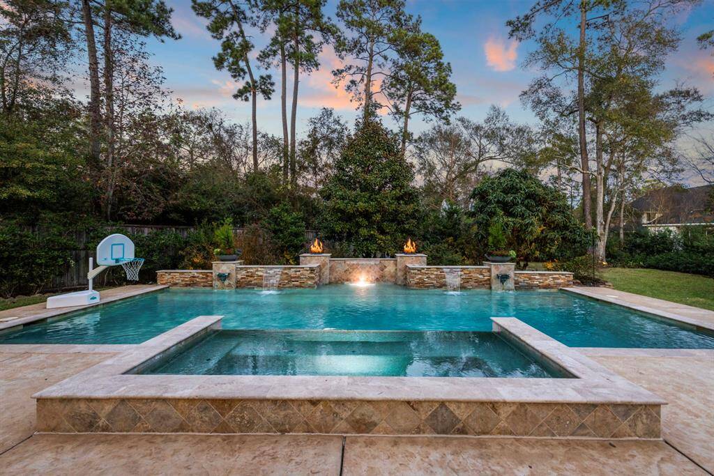 This backyard offers a variety of opportunities for both relaxation and play, providing the perfect space to unwind or entertain.