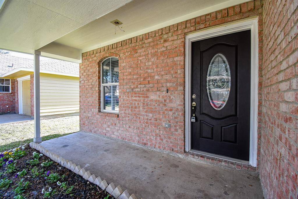 Covered Porch and Entrance