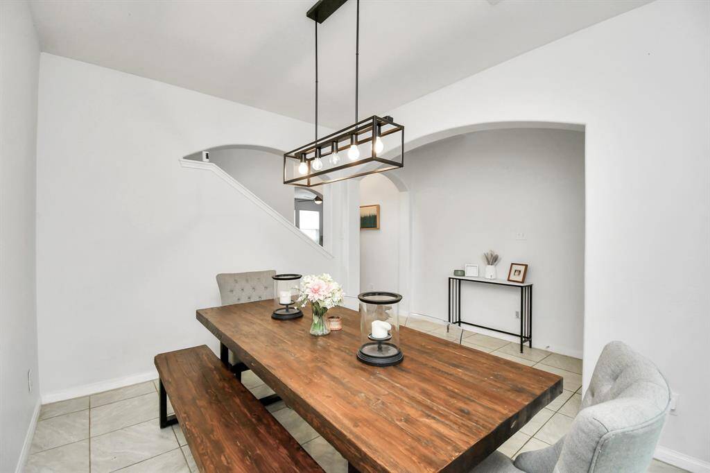 Stunning formal dining room