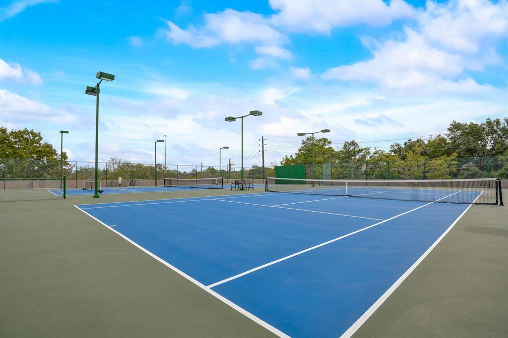 Tennis courts