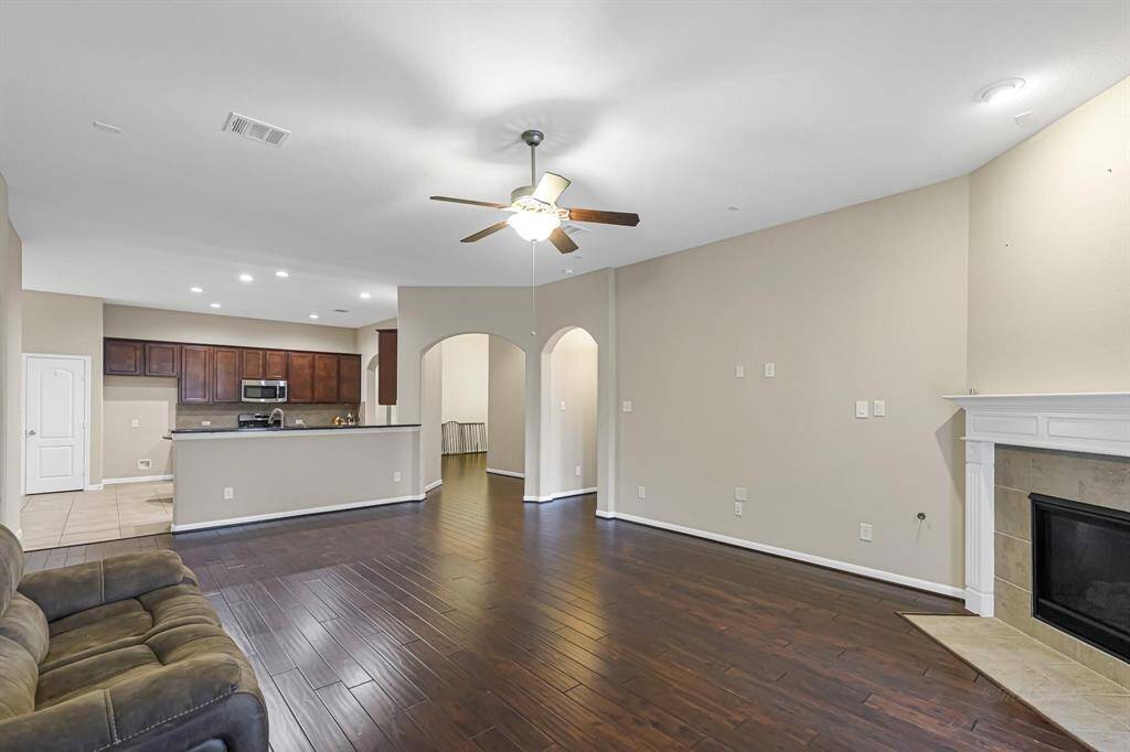 This home strikes a perfect balance between spaciousness and coziness.