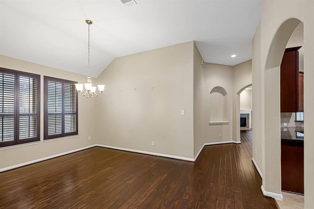 One of two dining areas in the home. Perfect for entertaining large groups.