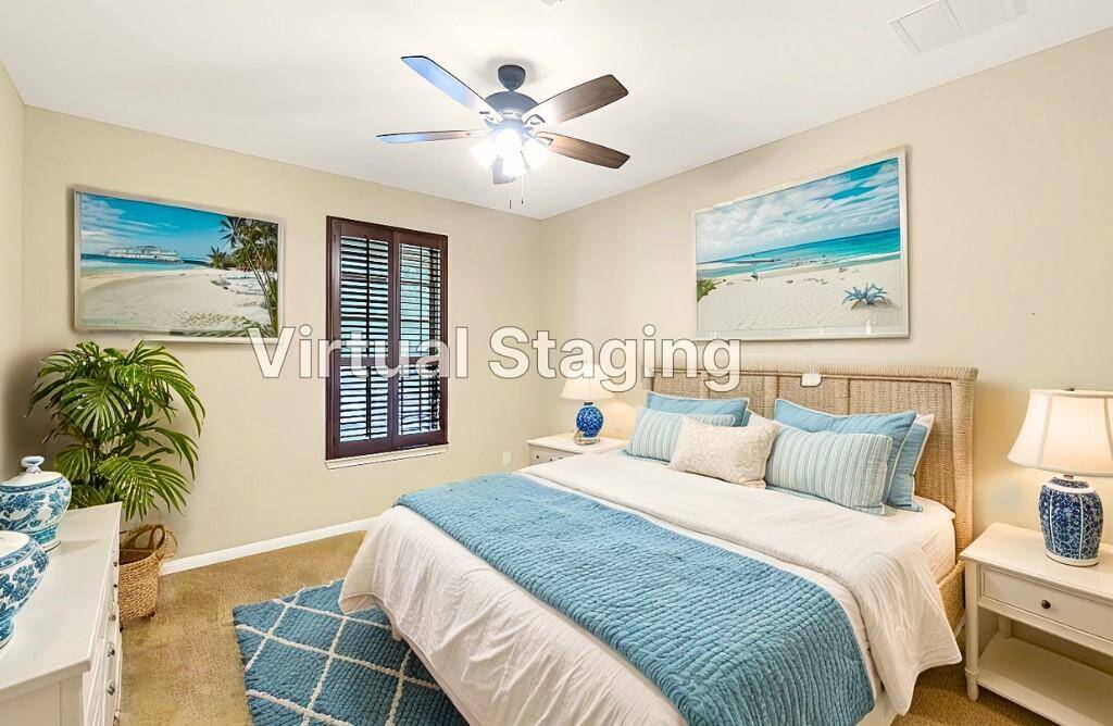 All the rooms are a nice size and can easily accommodate your furniture.