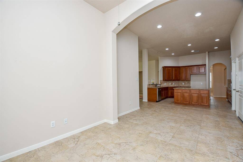 Private formal dining is delightful here, just footsteps from the kitchen.