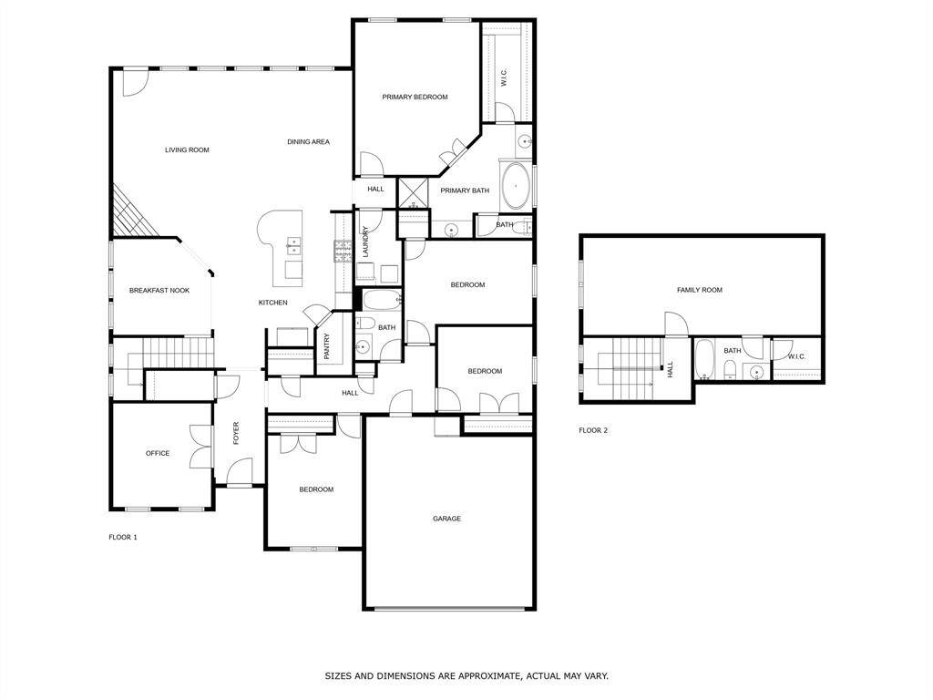 1.5 STORY FLOOR PLAN