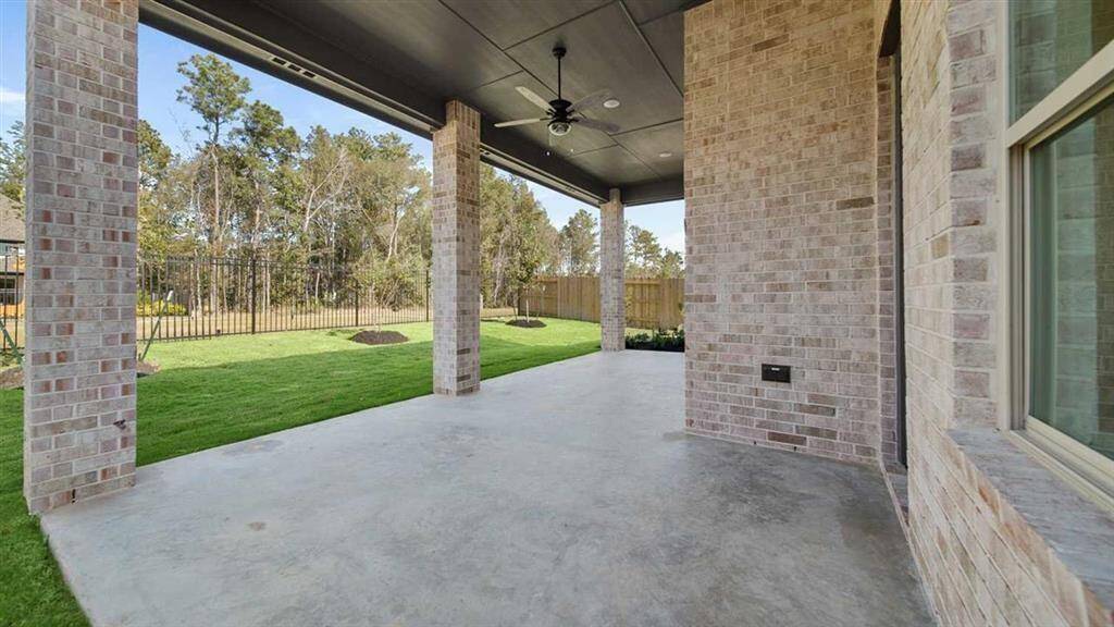Oversized, Covered Patio