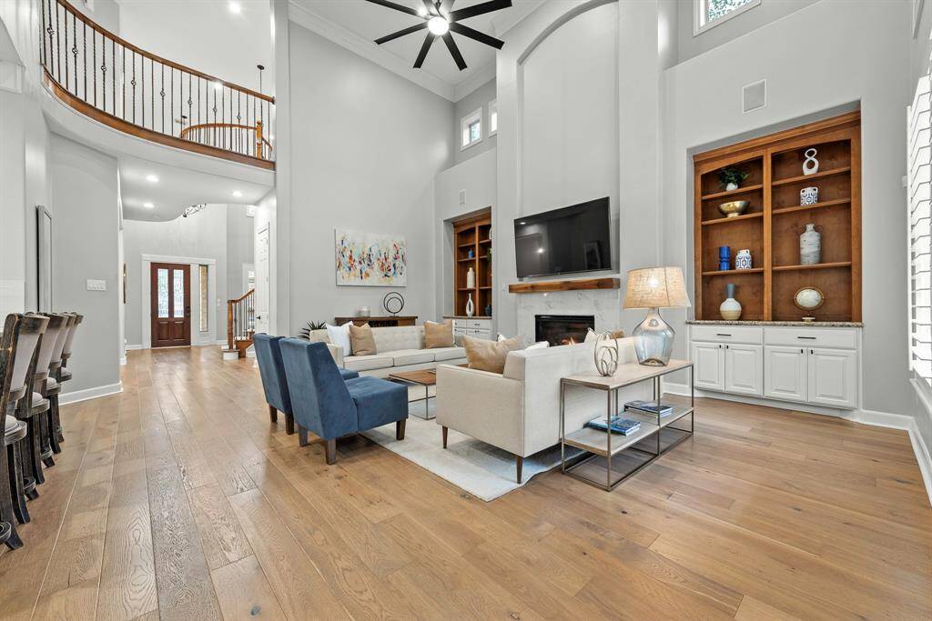 An abundance of windows offering beautiful natural light with gorgeous plantation shutters