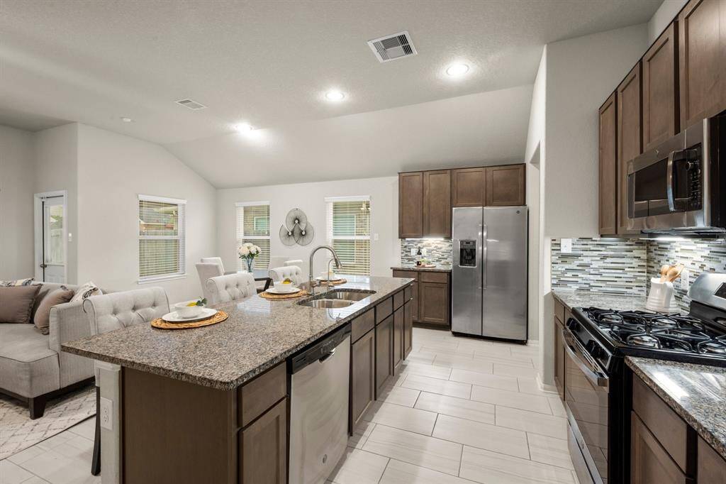True open concept kitchen